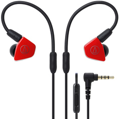Наушники внутриканальные Audio-Technica ATH-LS50iS Red
