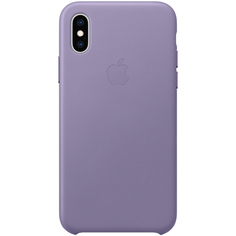 Чехол для iPhone Apple iPhone XS Leather Case Lilac