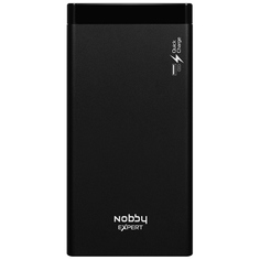 Внешний аккумулятор Nobby Eхpert NBE-PB-10-05 Black (10000mAh, Li-pol)