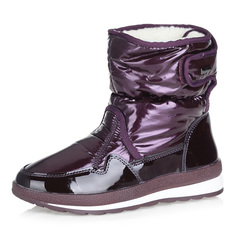 Дутики Бордовые глянцевые дутики Respect