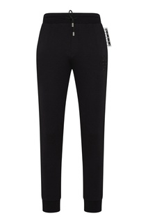 Черные брюки с эластичным поясом Philipp Plein