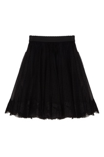 Черная юбка Dolce&Gabbana Children