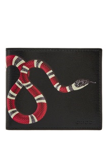 Кошелек с принтом Kingsnake Gucci