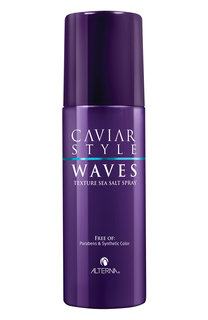 Текстурирующий спрей с морской солью caviar style waves