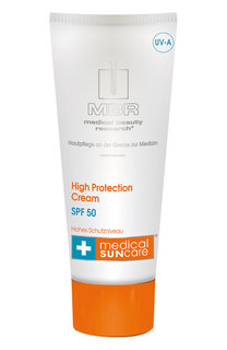 Солнцезащитный крем для лица spf 50 sun care high protection