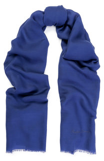 Кашемировый шарф с необработанным краем