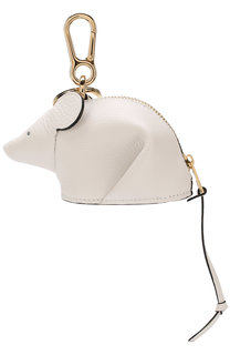 Кожаный брелок mouse