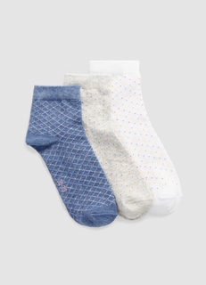 Комплект из 3 пар носков для девочек Ostin