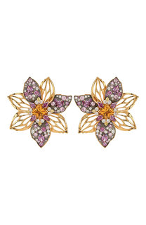 Серьги flowers
