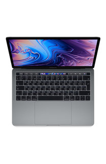Macbook pro 13" с панелью touch bar со встроенным датчиком touch id quad-core i5 2.3ghz 256gb space gray