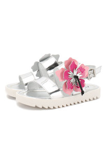 Кожаные сандалии