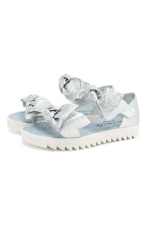 Кожаные сандалии