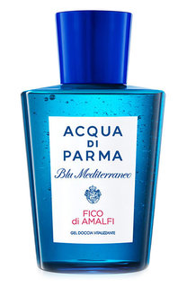 Гель для душа blu mediterraneo fico di amalfi