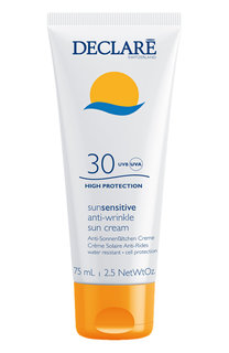 Солнцезащитный крем с омолаживающим действием anti-wrinkle sun cream spf 30