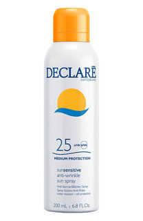 Солнцезащитный спрей с омолаживающим действием anti-wrinkle sun spray spf 25