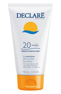 Солнцезащитный лосьон с омолаживающим действием anti-wrinkle sun lotion spf 20