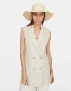 Жилет в стиле рустик Stradivarius