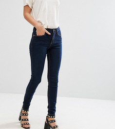 Темные джинсы скинни с классической талией River Island Amelie - Черный