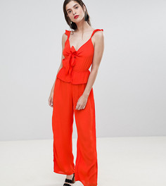 Комбинезон-кюлоты с оборками River Island - Красный