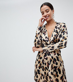 Платье с леопардовым принтом Missguided - Мульти