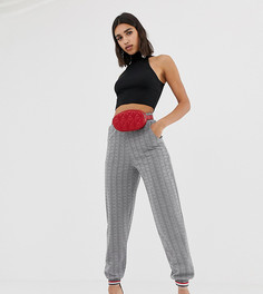 Серые жаккардовые джоггеры PrettyLittleThing - Серый
