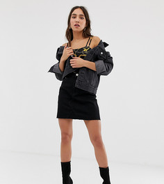 Черная мини-юбка River Island - Черный
