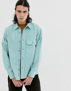 Свободная джинсовая рубашка Carhartt WIP Reno - Зеленый