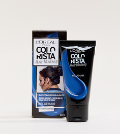 Временная краска для темных волос цвета Blue LOreal Paris Colorista Hair Makeup - Синий
