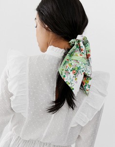 Головной платок с цветочным принтом в винтажном стиле ASOS DESIGN - Мульти