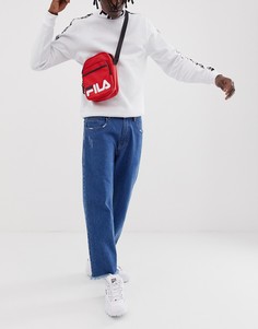 Красная сумка с логотипом для авиапутешествий Fila London - Красный