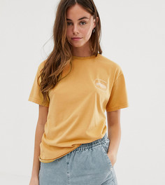 Желтая футболка с короткими рукавами Quiksilver Standard - Желтый