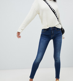 Синие супероблегающие джинсы Pull&Bear - Синий