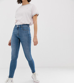 Синие джинсы скинни с классической талией Pull&Bear - Синий