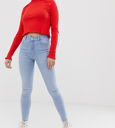 Светло-голубые джинсы скинни с классической талией Pull&Bear - Синий