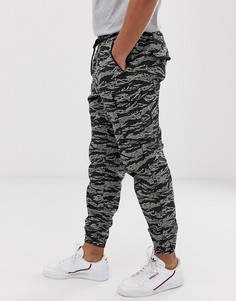 Бежевые брюки карго Pull&Bear - Бежевый
