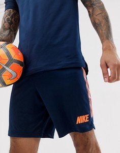 Темно-синие шорты Nike Football Breathe squad - Темно-синий