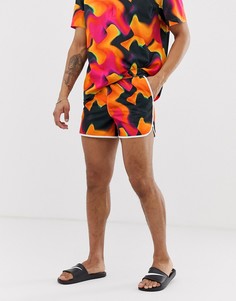 Шорты для плавания ASOS DESIGN - Оранжевый