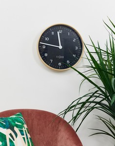 Настенные часы Fisura - 30 см - Черный