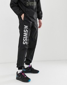 Черные спортивные джоггеры с логотипом K-Swiss - Черный