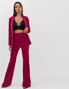 Расклешенные брюки Forever Unique - Розовый
