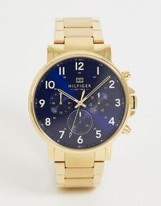 Часы Tommy Hilfiger 1710384 - 44 мм - Золотой