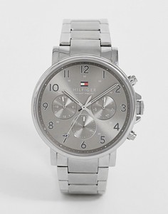 Часы Tommy Hilfiger 1710382 - 46 мм - Серебряный