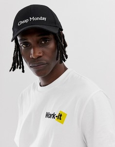 Черная кепка с логотипом Cheap Monday - Черный