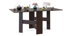Обеденный стол Краков стол-книжка (венге) Home Me