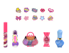 Набор декоративной косметики для губ и ногтей POP Girls