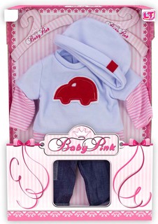 Одежда для кукол Одежда для куклы мальчика Baby Pink - 98220 Loko Toys