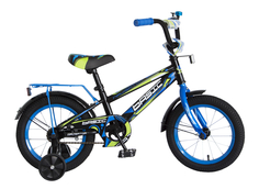 Велосипед двухколесный Basic 14 черный с синим Navigator