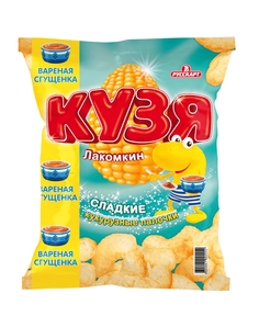 Кукурузные палочки «Кузя Лакомкин» со вкусом вареной сгущенкой 65 г
