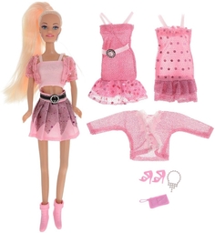 Кукла Ася Розовый стиль Блондинка в розовом, 28 см, 35080 Toys Lab
