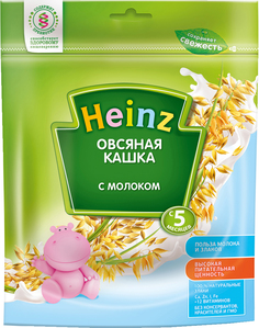 Каша Heinz Молочная овсяная (с 5 месяцев) 250 г